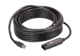 ATEN UE3310 USB cable USB 3.2 Gen 1 (3.1 Gen 1) 10 m USB A 5 Gbit/s Black