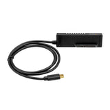 StarTech.com SATA to USB-C Cable, USB 10Gbps to 2.5in and 3.5in SATA I II III Hard Drive Adapter, External Converter for SSD or HDD Data Transfer