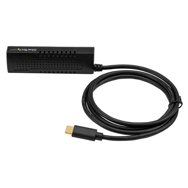 StarTech.com SATA to USB-C Cable, USB 10Gbps to 2.5in and 3.5in SATA I II III Hard Drive Adapter, External Converter for SSD or HDD Data Transfer