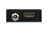 ATEN VB800 AV extender AV transmitter & receiver Black