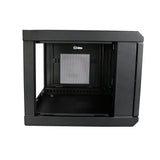 StarTech.com 2-Post 6U Wall Mount Network Cabinet with 1U Shelf, 19" Wall-Mounted Server Rack for Data / Networking / AV / Electronics / Computer Equipment, Small Vented Rack Enclosure