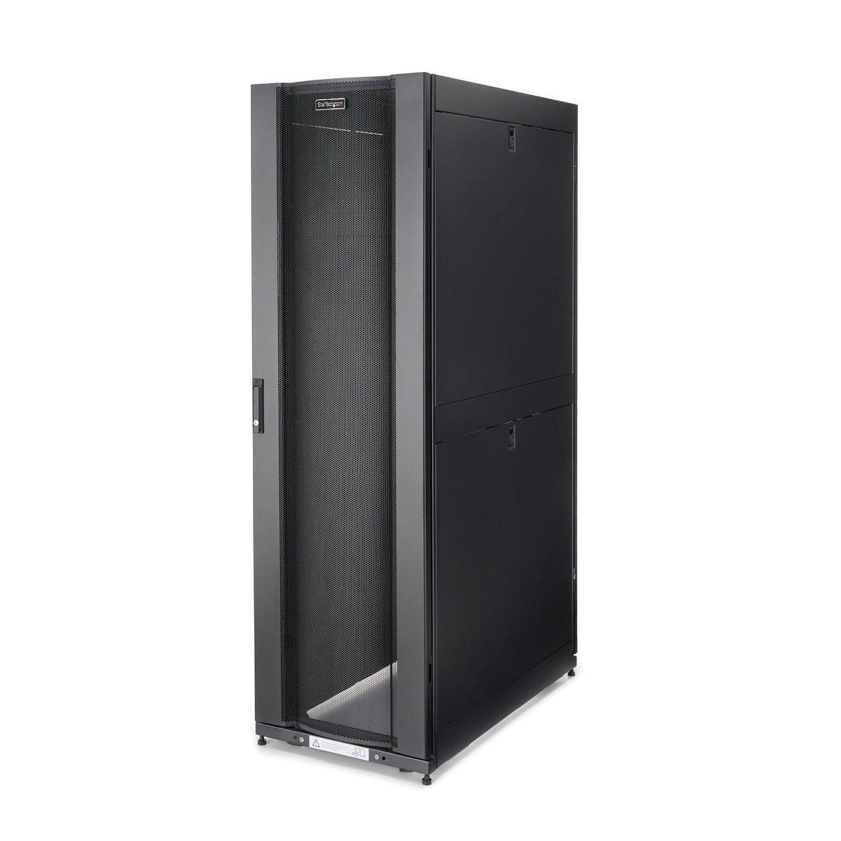 StarTech.com 42U Enterprise-Grade Server Rack Cabinet Kit, 19in Enclosed 4-Post Rack with Built-in Cable Management, 35in (89cm) Mounting Depth, 3307lb (1500kg) Capacity