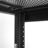 StarTech.com 25U Enterprise-Grade Server Rack Cabinet Kit, 19in Enclosed 4-Post Rack with Built-in Cable Management, 35in (89cm) Mounting Depth, 3307lb (1500kg) Capacity