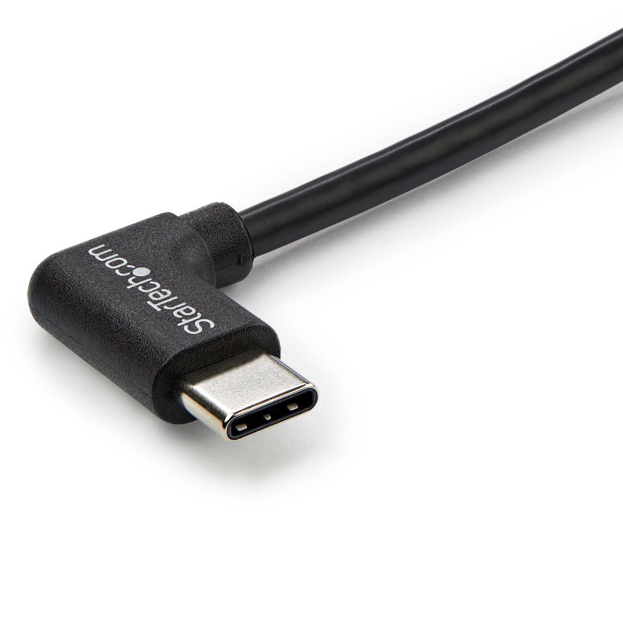 StarTech.com 3ft (1m) USB-C Charging Cable, Right-Angled, Charge & Sync, 60W (3A) PD, USB 2.0 Laptop Charger Cable - USB C Charging Cord