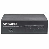 Intellinet 8-Port Gigabit Ethernet PoE+ Switch, IEEE 802.3at/af Power over Ethernet (PoE+/PoE) Compliant, 60 W, Desktop, Box