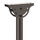 StarTech.com TV Ceiling Mount - Full-Motion Universal Hanging Single Screen Mount with Adjustable Telescopic Long Pole - Tilt / Swivel - VESA Bracket for 32”-75" Displays
