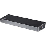 StarTech.com 4K USB-C Dock, Triple UHD 4K Monitor Docking Station, Mac & Windows, USB C to HDMI & DisplayPort, 60W Power Delivery, 5x USB 5Gbps Hub - TAA
