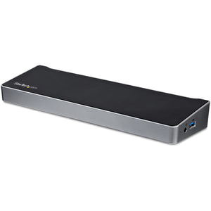 StarTech.com 4K USB-C Dock, Triple UHD 4K Monitor Docking Station, Mac & Windows, USB C to HDMI & DisplayPort, 60W Power Delivery, 5x USB 5Gbps Hub - TAA