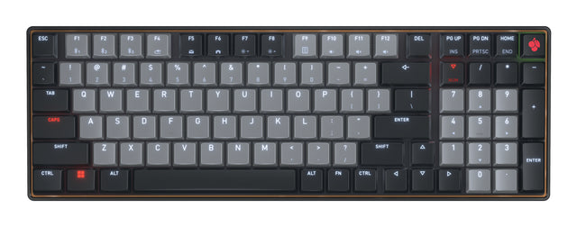 CHERRY KW 550 MX LP keyboard Home/Office USB + Bluetooth QZERTY US English Black