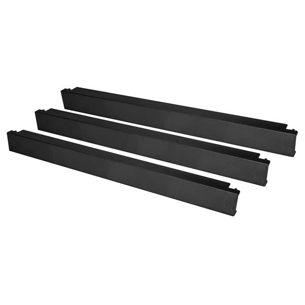 StarTech.com 10-Pack 1U Blanking Panels, Toolless Blank Rack Panels, Rack Mount Panel for 19in Server Rack, Black