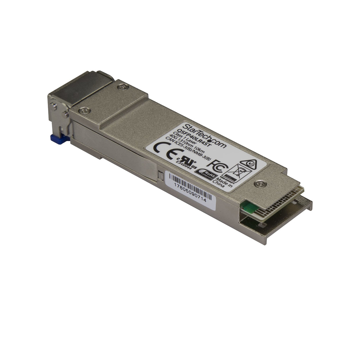 StarTech.com MSA Uncoded QSFP+ Module - 40GBASE-LR4 - 40GbE Single Mode Fiber (SMF) Optic Transceiver - 40GE Gigabit Ethernet QSFP+ - LC 10km - 1270nm to 1330nm - DDM