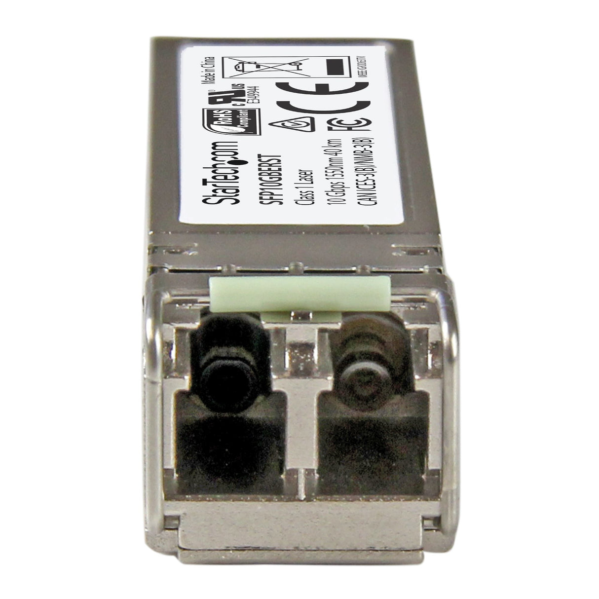 StarTech.com MSA Uncoded SFP+ Module - 10GBASE-ER - 10GbE Single Mode Fiber (SMF) Optic Transceiver - 10GE Gigabit Ethernet SFP+ - LC 40km - 1550nm - DDM