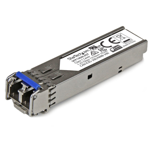 StarTech.com MSA Uncoded SFP Module - 1000BASE-LX - 1GbE Single Mode Fiber (SMF) Optic Transceiver - 1GE Gigabit Ethernet SFP - LC 10km - 1310nm - DDM
