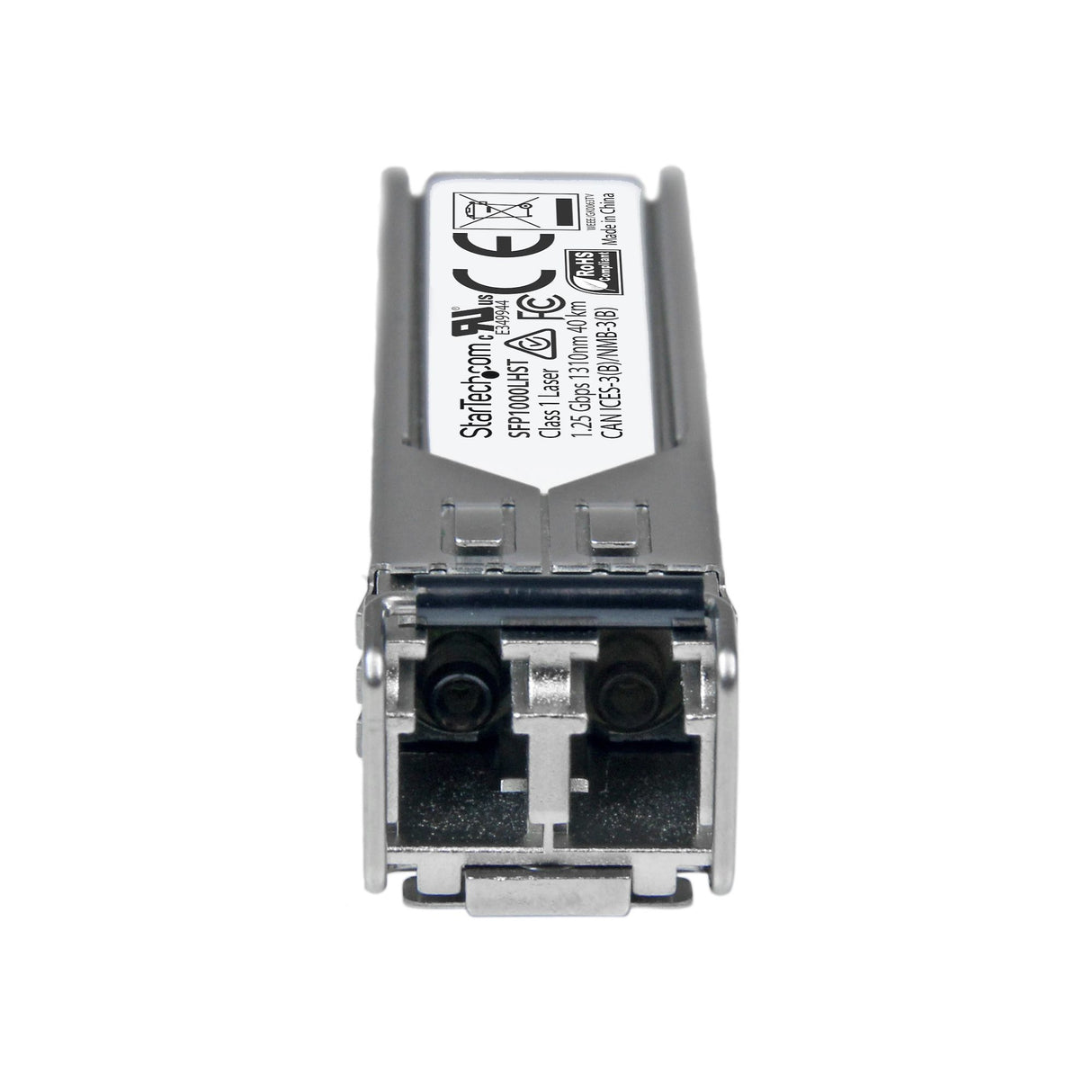StarTech.com MSA Uncoded SFP Module - 1000BASE-LH - 1GbE Single Mode Fiber (SMF) Optic Transceiver - 1GE Gigabit Ethernet SFP - LC 40km - 1310nm - DDM
