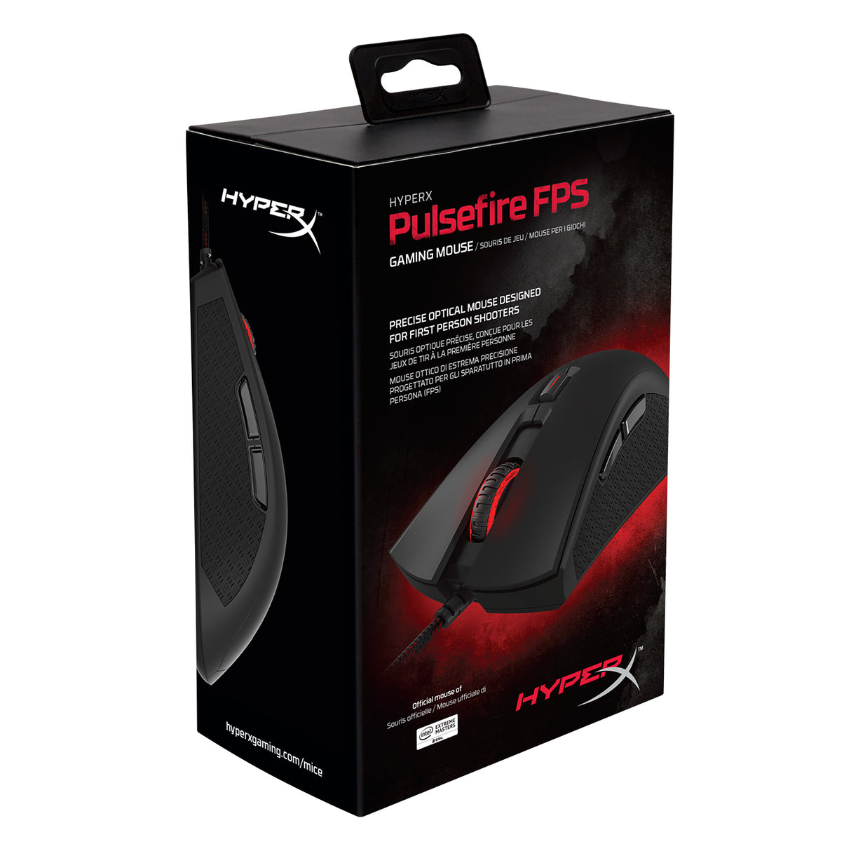 HyperX Pulsefire FPS mouse Gaming Right-hand USB Type-A Optical 3200 DPI