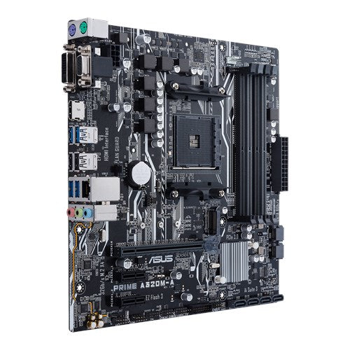 ASUS PRIME A320M-A motherboard AMD A320 Socket AM4 micro ATX