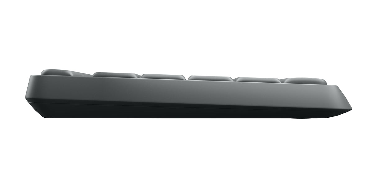 Logitech MK235 keyboard Mouse included Home/Office RF Wireless French Grey