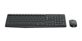 Logitech MK235 keyboard Mouse included Home/Office RF Wireless French Grey