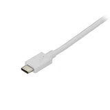 StarTech.com 6ft (1.8m) USB C to DisplayPort 1.2 Cable 4K 60Hz - USB-C to DisplayPort Adapter Cable HBR2 - USB Type-C DP Alt Mode to DP Monitor Video Cable - Works with Thunderbolt - White