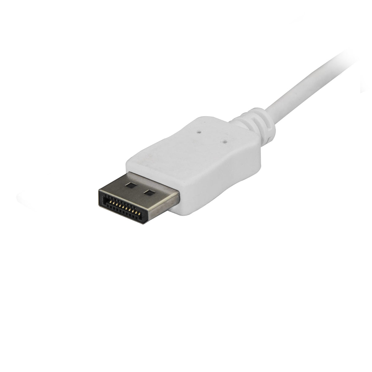 StarTech.com 6ft (1.8m) USB C to DisplayPort 1.2 Cable 4K 60Hz - USB-C to DisplayPort Adapter Cable HBR2 - USB Type-C DP Alt Mode to DP Monitor Video Cable - Works with Thunderbolt - White