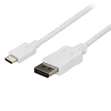 StarTech.com 6ft (1.8m) USB C to DisplayPort 1.2 Cable 4K 60Hz - USB-C to DisplayPort Adapter Cable HBR2 - USB Type-C DP Alt Mode to DP Monitor Video Cable - Works with Thunderbolt - White