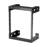 StarTech.com 2-Post 12U Heavy-Duty Wall-Mount Network Rack, 19" Open Frame Server Rack, 12" Deep, Wall Mount Data Rack for IT / AV / Patch Panel / Computer Equipment - Cage Nuts & Screws Included