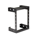 StarTech.com 2-Post 12U Heavy-Duty Wall-Mount Network Rack, 19" Open Frame Server Rack, 12" Deep, Wall Mount Data Rack for IT / AV / Patch Panel / Computer Equipment - Cage Nuts & Screws Included