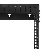 StarTech.com 2-Post 12U Heavy-Duty Wall Mount Network Rack, 19" Open Frame Server Rack with Adjustable Depth, Wall Mount Data Rack for IT / AV / Patch Panel / Computer Equipment - Cage Nuts and Screws Included
