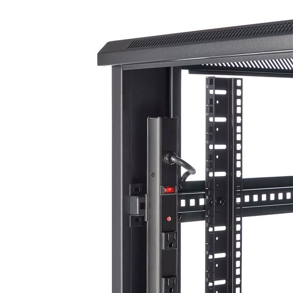 StarTech.com 42U Enterprise-Grade Server Rack Cabinet, 19in Enclosed 4-Post Rack with 36in (91cm) Mounting Depth and 2000lb (900kg) Weight Capacity