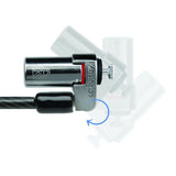 Kensington MicroSaver® DS Master Keyed Ultra-Thin Laptop Lock - Administrator-only access – (Single
