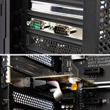 StarTech.com 2-Port PCI Express Serial Interface Card, Dual Port PCIe to RS232 (DB9) Serial Card, 16C1050 UART, Low/Full Profile Brackets, COM Retention, For Windows/Linux - TAA