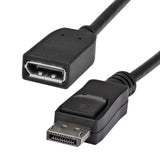 StarTech.com 6ft (1.8m) DisplayPort Extension Cable - 4K x 2K Video - DisplayPort Male to Female Extension Cable - DP 1.2 Extender Cable / Cord - DP to DP Cable with Latching DP Connector