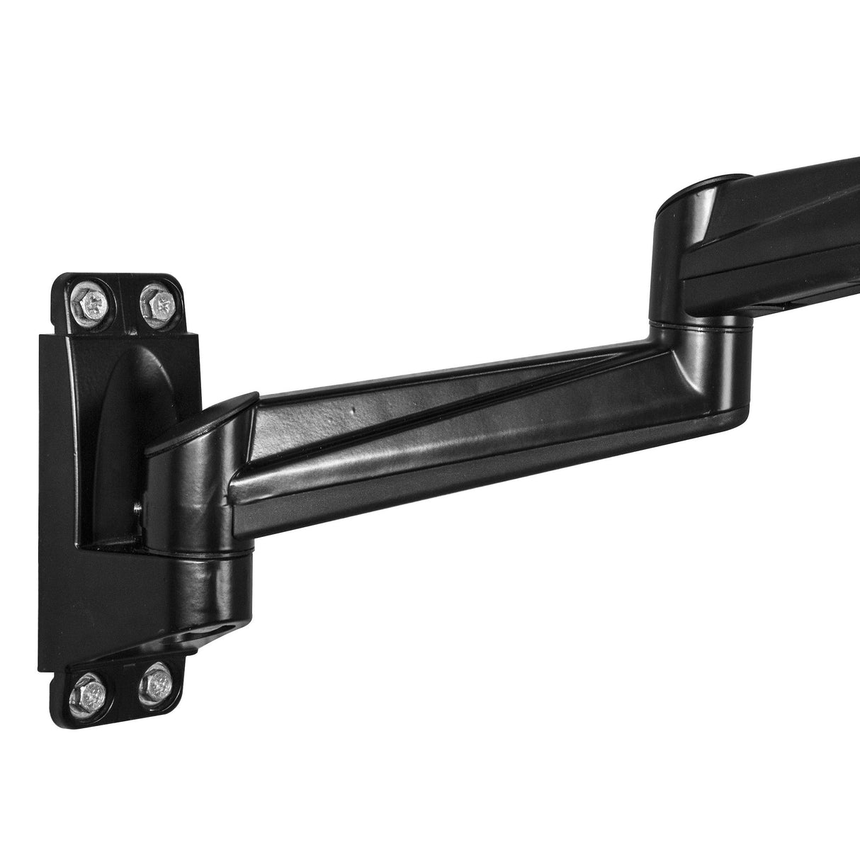 StarTech.com Wall Mount Dual Monitor Arm – Articulating Ergonomic VESA Wall Mount for 2x 24" (11lb/5kg) Displays – Synchronized Adjustable Crossbar – Tilt/Swivel/Rotate- Double Screen Mount Bracket