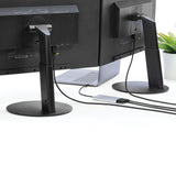 StarTech.com Thunderbolt to Dual HDMI 2.0 Adapter, Dual 4K 60Hz Thunderbolt to HDMI Converter, 2x HDMI Monitor Video Display Adapter, Thunderbolt Certified - Mac & Windows