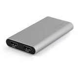 StarTech.com Thunderbolt to Dual HDMI 2.0 Adapter, Dual 4K 60Hz Thunderbolt to HDMI Converter, 2x HDMI Monitor Video Display Adapter, Thunderbolt Certified - Mac & Windows
