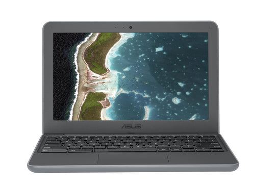 ASUS Chromebook C202SA-Q1-CB laptop Intel® Celeron® N3060 29.5 cm (11.6") HD 4 GB LPDDR3-SDRAM 16 GB eMMC Wi-Fi 5 (802.11ac) ChromeOS Blue, White