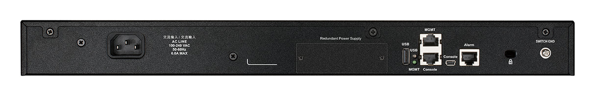 D-Link 48-Port PoE L3 Stackable Managed Gigabit Switch including 4 x 1000BaseT/SFP & 4 x 10GE SFP+