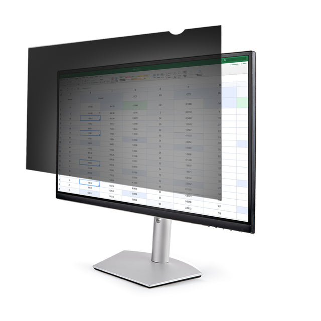 StarTech.com Monitor Privacy Screen for 19 inch PC Display - Computer Screen Security Filter - Blue Light Reducing Screen Protector Film - 16:10 Widescreen - Matte/Glossy - +/-30 Degree - TAA