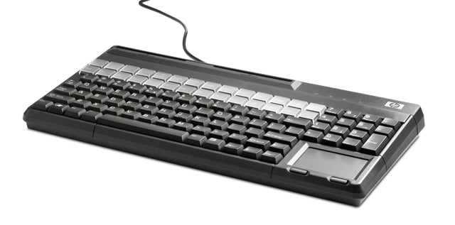 HP POS USB VISTA MSR . keyboard Office Black