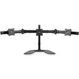 StarTech.com Triple-Monitor Desktop Stand - Articulating - For up to 27" (17.6lb/8kg) Displays