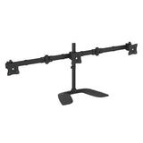 StarTech.com Triple-Monitor Desktop Stand - Articulating - For up to 27" (17.6lb/8kg) Displays