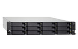 QNAP TS-1273U NAS Rack (2U) AMD Embedded R-Series SoC RX-421ND 16 GB DDR4 0 TB QNAP Turbo System Black