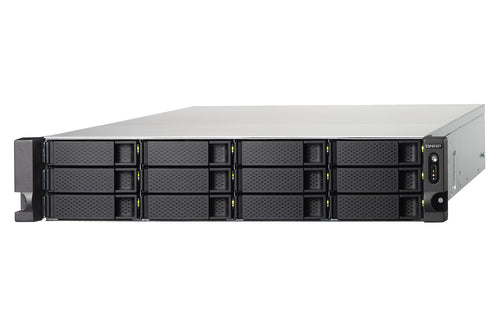 QNAP TS-1273U NAS Rack (2U) AMD Embedded R-Series SoC RX-421ND 16 GB DDR4 0 TB QNAP Turbo System Black