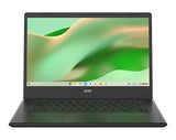 Acer Chromebook CBOA314-1H-C2XY Intel® Celeron® N N4500 35.6 cm (14") Full HD 8 GB LPDDR4x-SDRAM 64 GB Flash Wi-Fi 5 (802.11ac) ChromeOS Black
