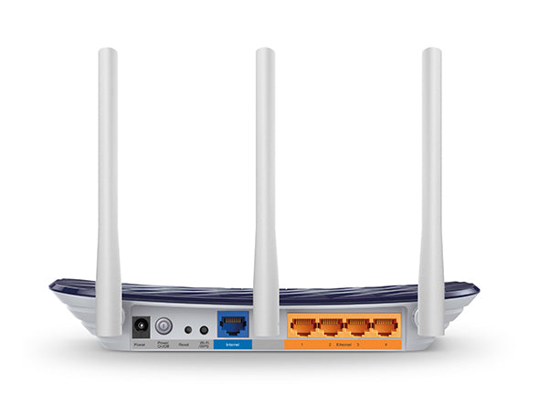 TP-Link Archer C20 AC750 V4.0 wireless router Fast Ethernet Dual-band (2.4 GHz / 5 GHz) Navy