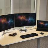 StarTech.com USB 3.0 Docking Station - Dual Monitor Laptop Docking Station with HDMI & DVI/VGA Video - 6-port USB 3.1 Gen 1 5Gbps Hub, GbE, Audio - Universal Type-A Dock - Windows & Mac