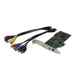 StarTech.com PCIe HDMI Video Capture Card - HDMI, VGA, DVI, or Component Video at 1080p60 - TAA