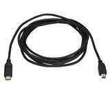 StarTech.com 6.6ft (2m) USB-C to Mini-USB Cable, Data Cord, USB 2.0, USB-C Data Transfer Cable