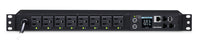 CyberPower PDU41001 power distribution unit (PDU) 8 AC outlet(s) 1U Black