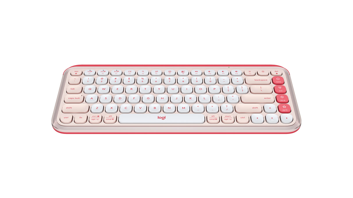 Logitech 920-013049 keyboard Universal Bluetooth QWERTY English Rose